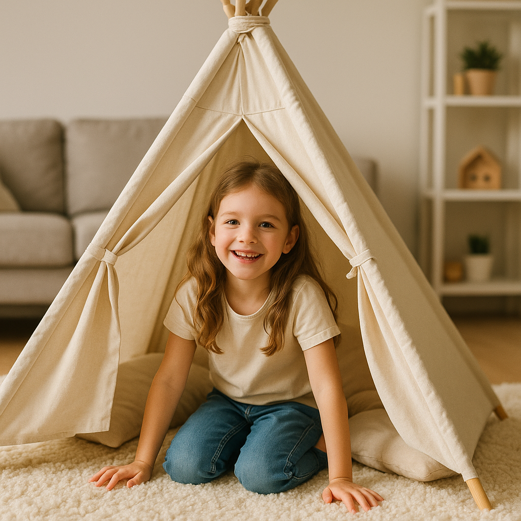 tipi intérieur pour fille