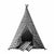 Tente Tipi Garcon Noir et Blanc