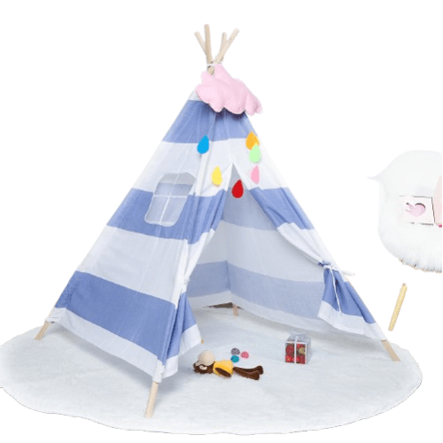 Tipi Bleu et Blanc pour Bebe Garcon