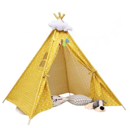 Tipi Enfant Rayure Jaune