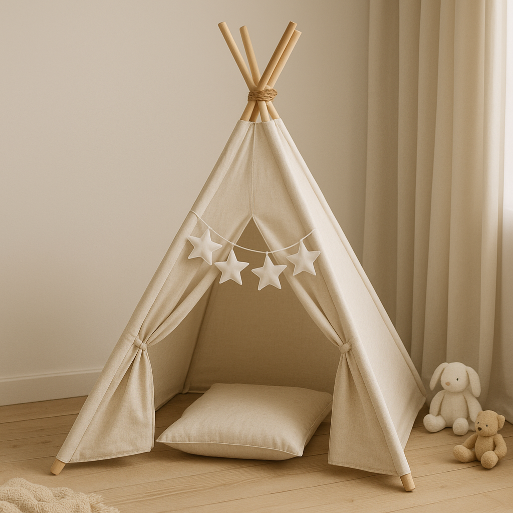 tipi enfant en bois